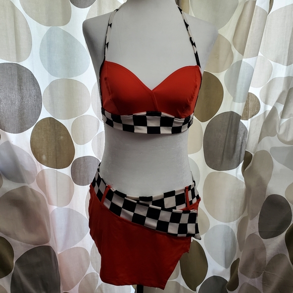 2pcs Red Bikini - Picture 1 of 5